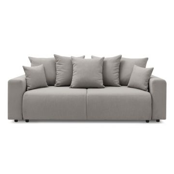 Canapea extensibilă gri deschis Envy - Bobochic Paris