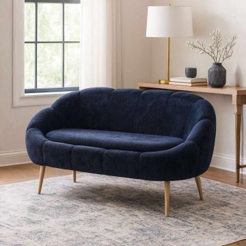 Canapea 2 locuri, Atelier del Sofa, 251BLS1111, PAL, Antracit