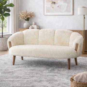 Canapea 2 locuri, Atelier del Sofa, 251BLS1244, PAL, Crem