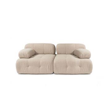Canapea 2 locuri, Atelier del Sofa, 560ARE2156, Lemn de fag / PAL, Piersică