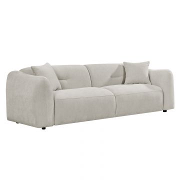 Canapea 3 locuri LISTOPAD 228CM - Cream
