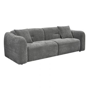 Canapea 3 locuri LISTOPAD 228CM - Grey