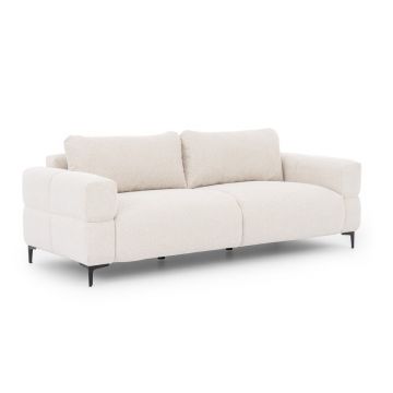 Canapea albă 217 cm Helio – Ropez
