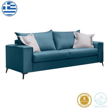 Canapea cu 3 locuri Verona 3 Latte, Bej, 225x93x100 cm
