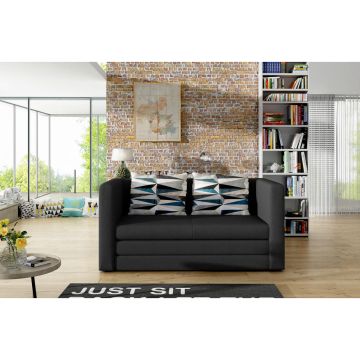 Canapea Extensibilă, textil, antracit