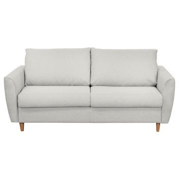 Canapea Extensibilă, textil, gri