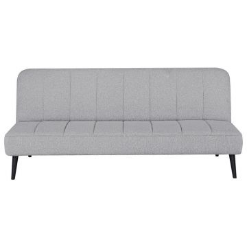 Canapea Extensibilă, textil, gri