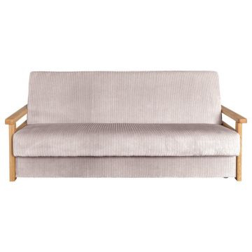 Canapea Extensibilă, textil, roz
