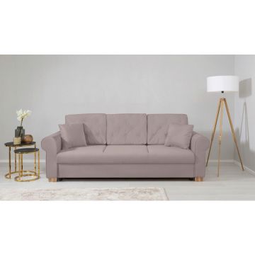Canapea Extensibilă, textil, taupe