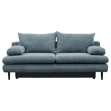 Canapea Extensibilă, textil, turcoaz
