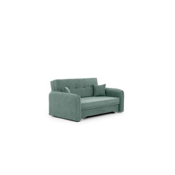 Canapea Extensibilă, textil, verde mentă