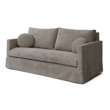 Canapea gri 195 cm Paphos – Ropez
