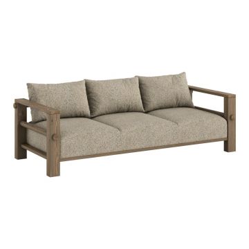 Canapea gri 225 cm Bare – Karup