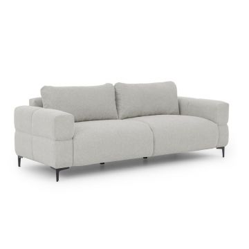 Canapea gri deschis 217 cm Helio – Ropez