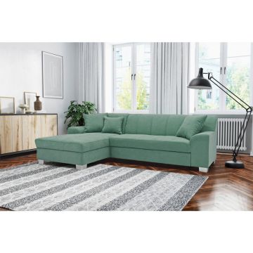 Colțar, textil, verde mentă