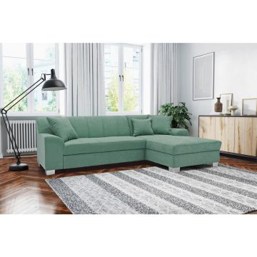 Colțar, textil, verde mentă