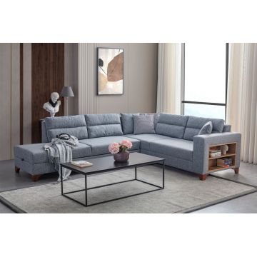 Coltar, Atelier del Sofa, 752EST1389, PAL ACOPERIT CU CARPEN/MELAMINAT, Gri