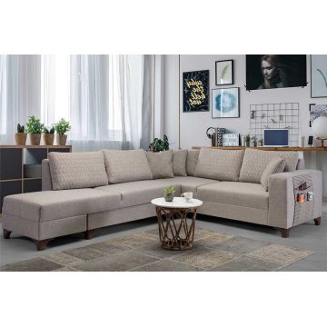 Coltar, Atelier del Sofa, 752EST1399, PAL ACOPERIT CU CARPEN/MELAMINAT, Crem