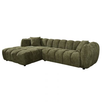 Coltar stanga POMARAN 280 CM - Verde