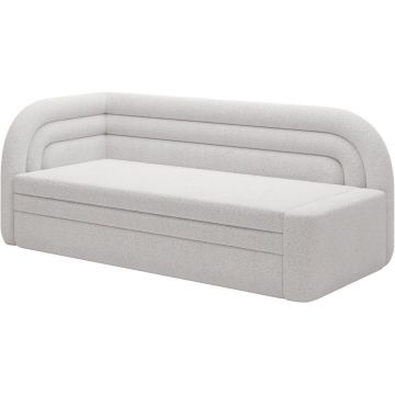 Recamier in textil alb