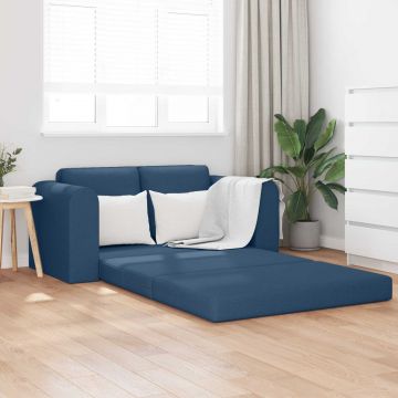 vidaXL Pat canapea 60cm albastru țesătură
