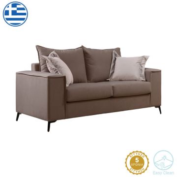 Canapea cu 2 locuri Verona 2 Latte, Maro, 173x93x100 cm - Maro