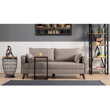 Canapea fixă 2 locuri Bella For 2 Pr, Diverse culori, 177x81x85 cm - Crem