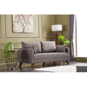 Canapea fixă 2 locuri Bella For 2 Pr, Diverse culori, 177x81x85 cm - Maro