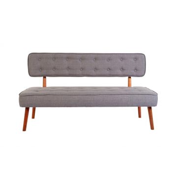Canapea fixă 2 locuri Westwood Loveseat, Diverse culori, 140x64x78 cm - Gri