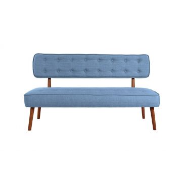 Canapea fixă 2 locuri Westwood Loveseat, Diverse culori, 140x64x78 cm - Indigo blue