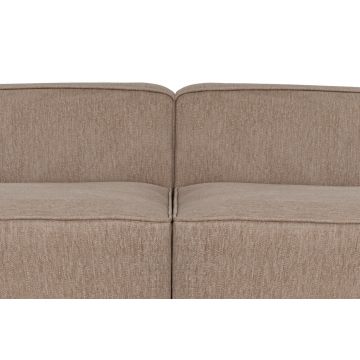 Canapea fixă 3 locuri More Pars (M4-M1-M3), Diverse culori, 310x90x69 cm - Cappuccino