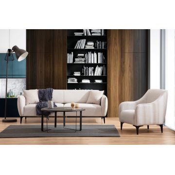 Canapea fixă Belissimo, Diverse culori, Diverse configurații, Diverse dimensiuni - Off white / 3 locuri / 220x95x67 cm
