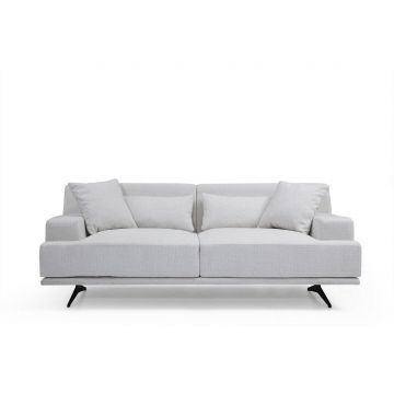 Canapea Fixa cu 2 Locuri Bentley, 200 x 80 x 110 cm - Bej