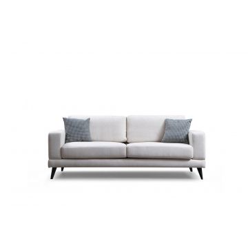 Canapea Fixa cu 3 Locuri Biutiful, 210 x 85 x 90 cm - Bej
