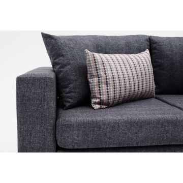Canapea fixă Step, Diverse culori, Diverse configurații, Diverse dimensiuni - Antracit / 3 locuri / 211x83x86 cm