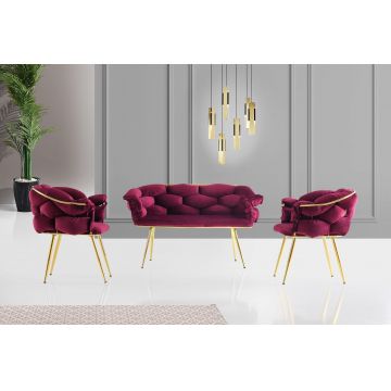 Set de canapea Balon Sofa Set,  135 x 79 x 65 cm - Multicolor
