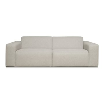 Canapea bej/crem 228 cm Roxy – Scandic