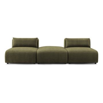 Canapea verde 283 cm Jeanne – Bobochic Paris