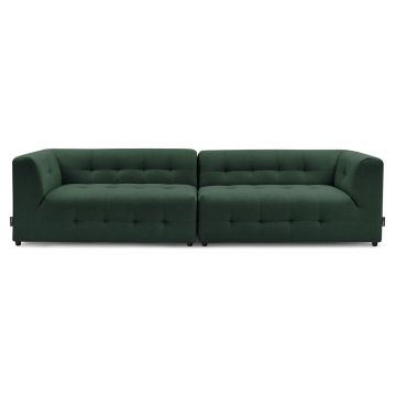Canapea verde-închis 324 cm Kleber - Bobochic Paris